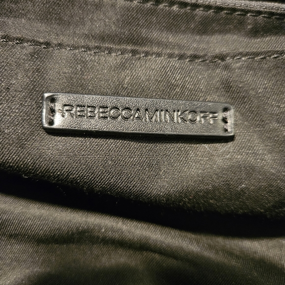 Rebecca Minkoff Weekender Black Nylon Tote Bag - Picture 10 of 11